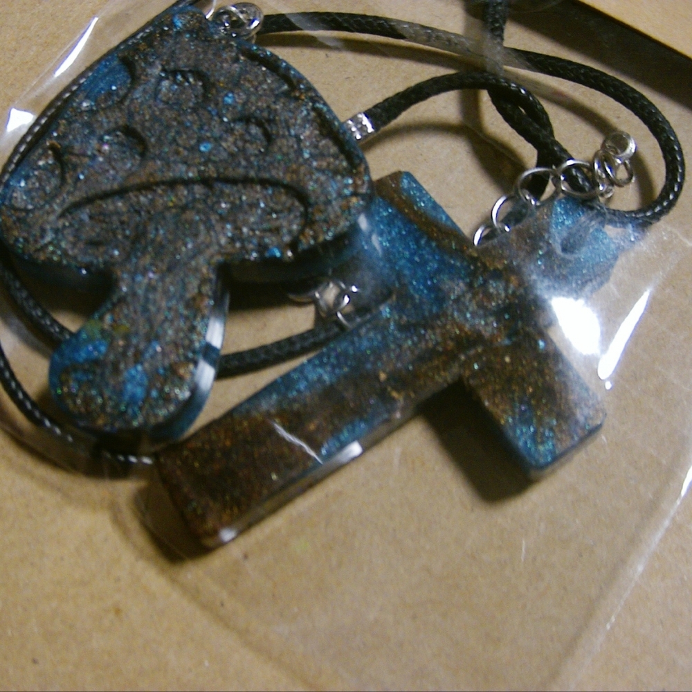 Cross Mushroom Keychain Set #2